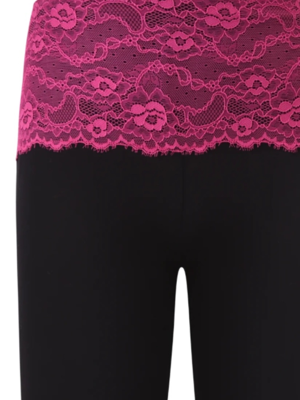 I.AM.GIA ADELLA CAPRI LACE Fuscia Black NWT XL SOLD OUT - Picture 5 of 5